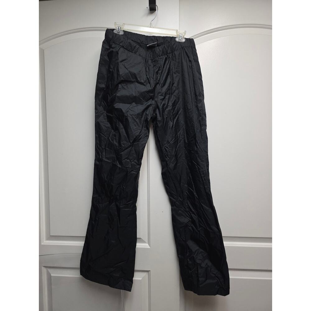Columbia Waterproof Overtrousers Black Rain Hiking Outdoor Walking Womens Large